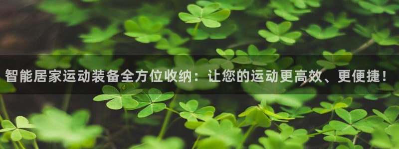 凯捷体育集团E.ON：智能居家运动装备全方位收纳：让
