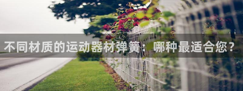 凯捷体育神州：不同材质的运动器材弹簧：哪种最适合您？