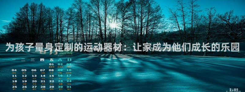 凯捷体育娱乐代理怎么样：为孩子量身定制的运动器材：让